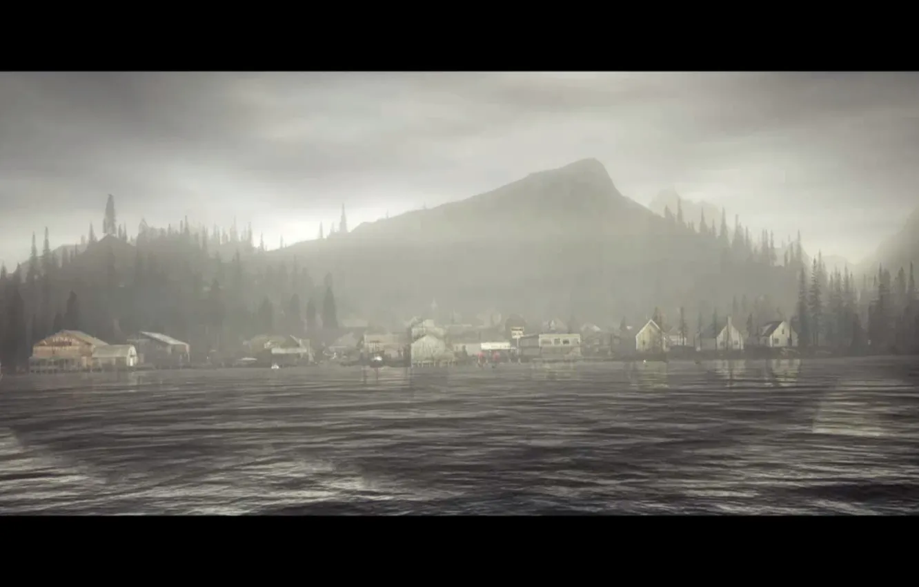 Photo wallpaper game, island, AlanWake