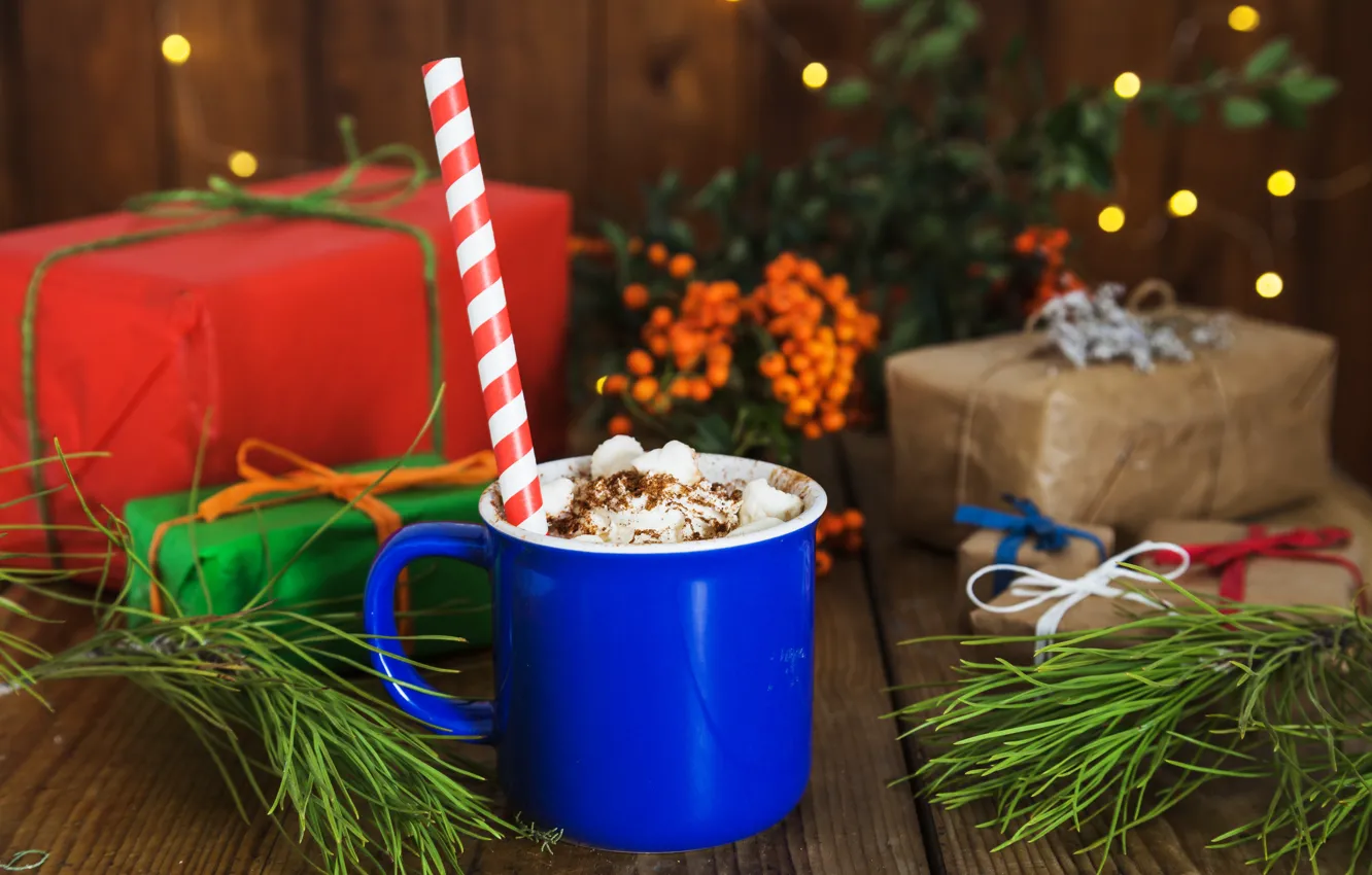 Photo wallpaper holiday, drink, decor