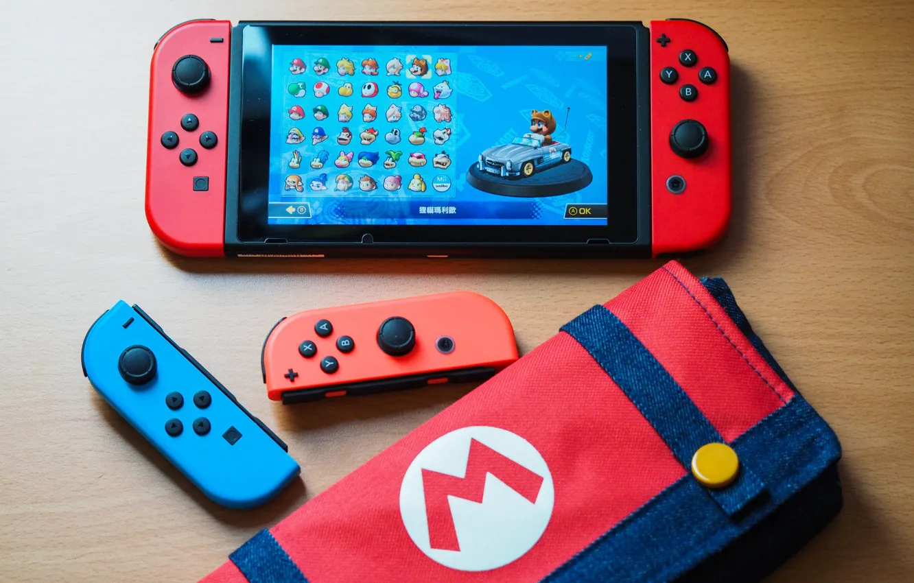 Photo wallpaper table, toy, the game, Nintendo