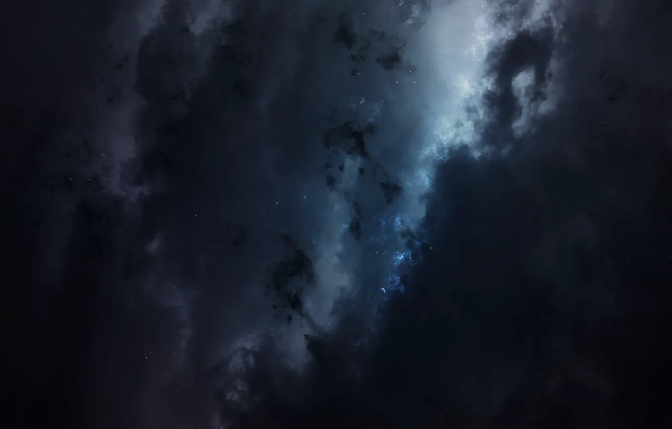 Photo wallpaper space, stars, light, nebula, space, art, space, light