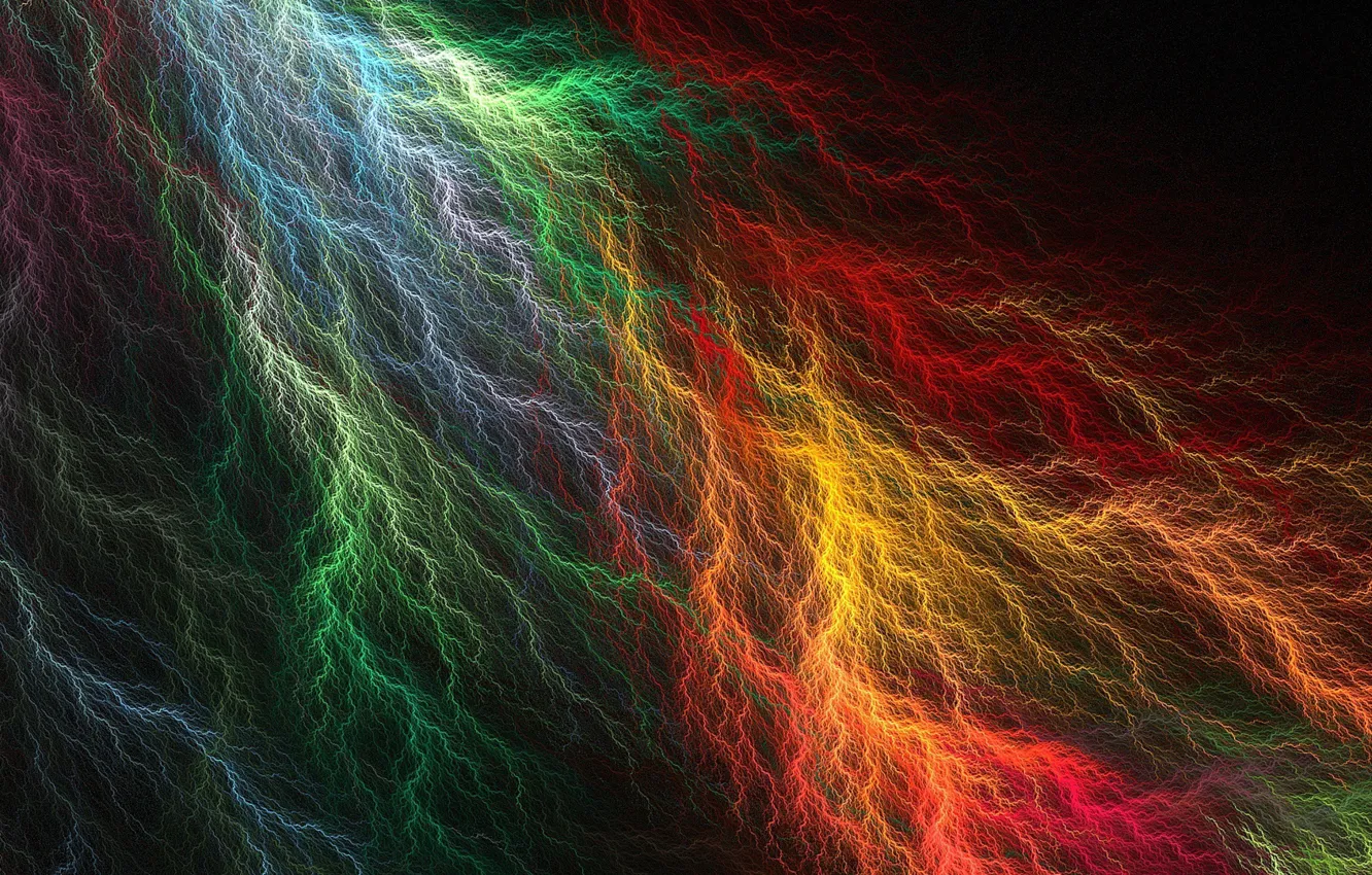Photo wallpaper line, pattern, paint, fractal