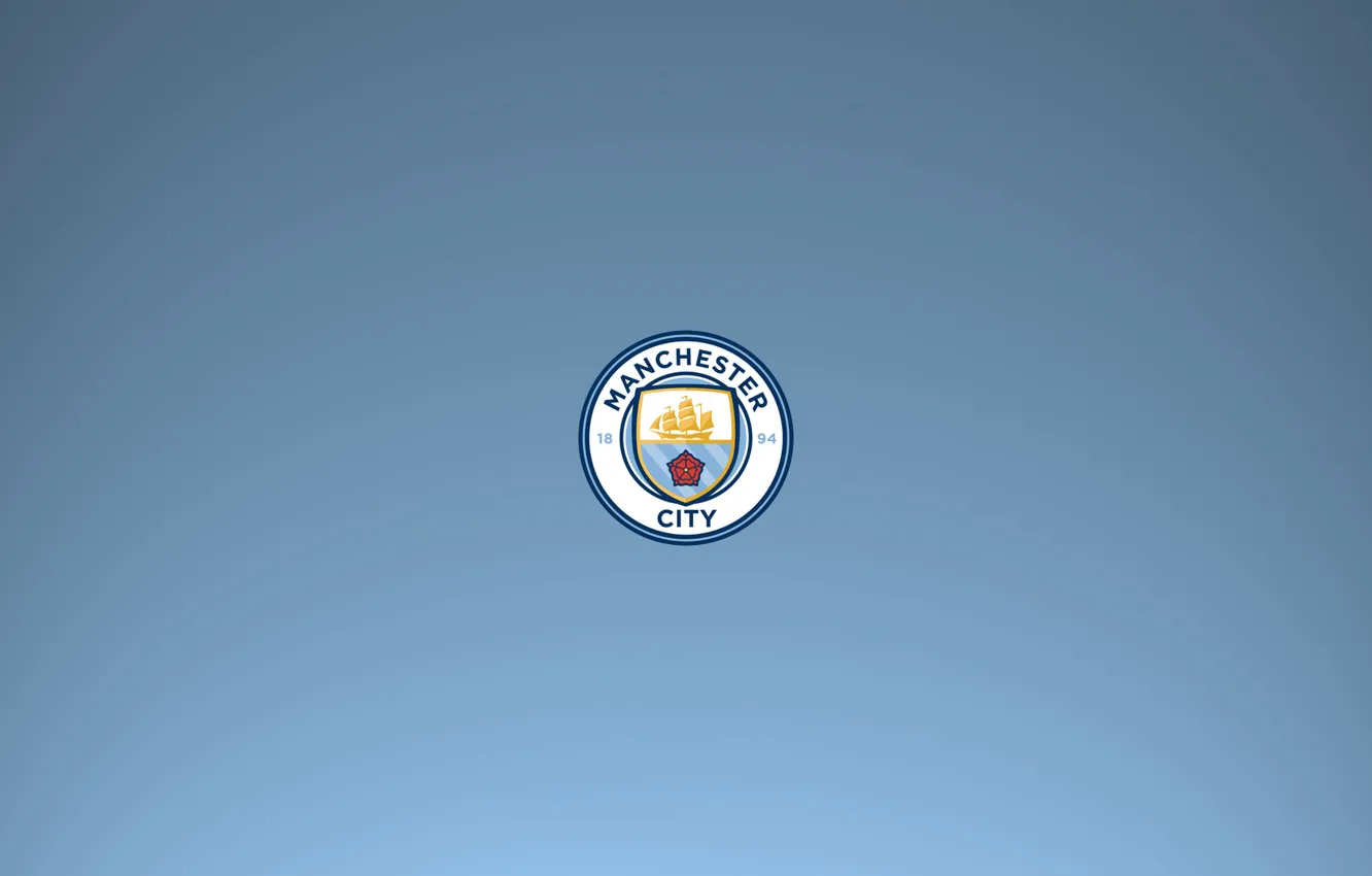 Photo wallpaper Logo, Premier League, Soccer, Manchester City