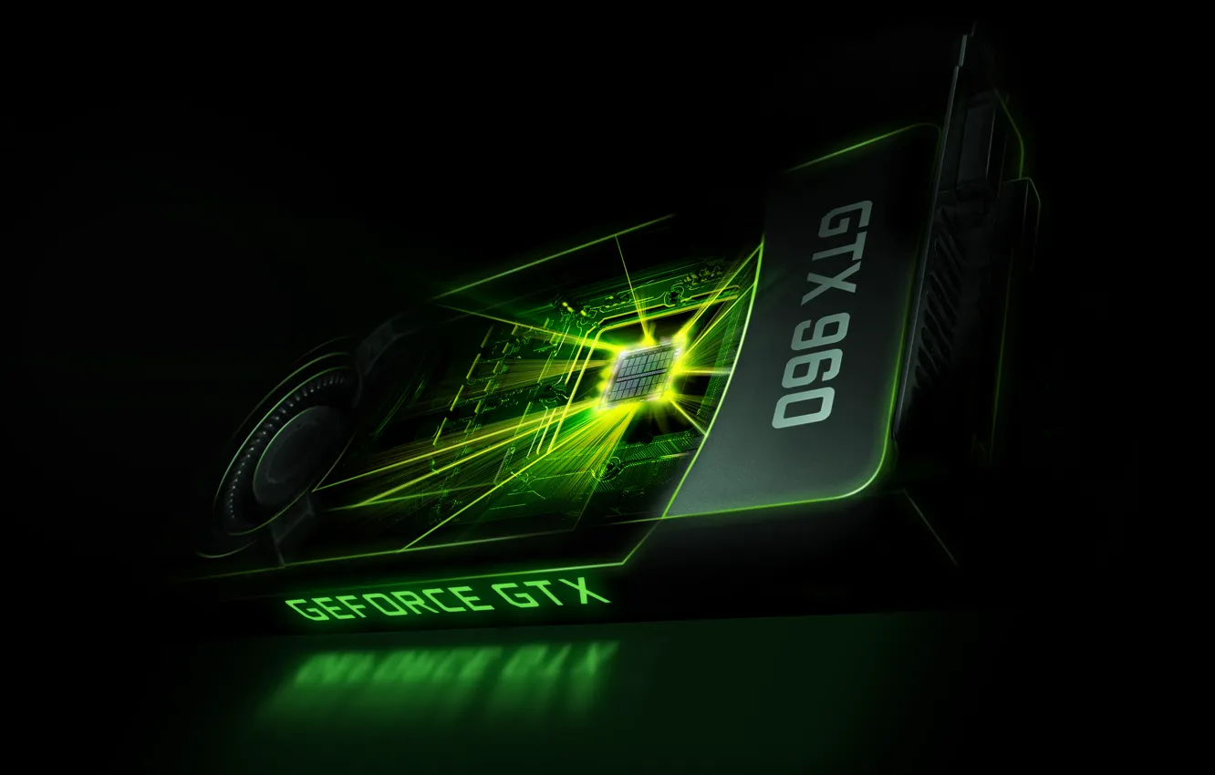 Photo wallpaper GTX, Nvidia, GeForce, video card, 960