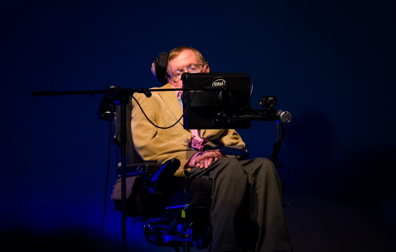 Photo wallpaper physicist, theorist, Stephen William Hawking, Stephen Hawking