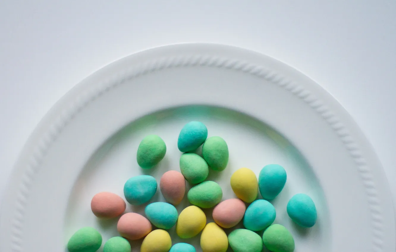 Photo wallpaper food, plate, candy