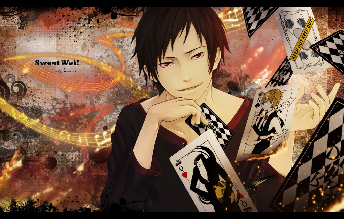 Photo wallpaper map, Durarara, Durarara, DRRR