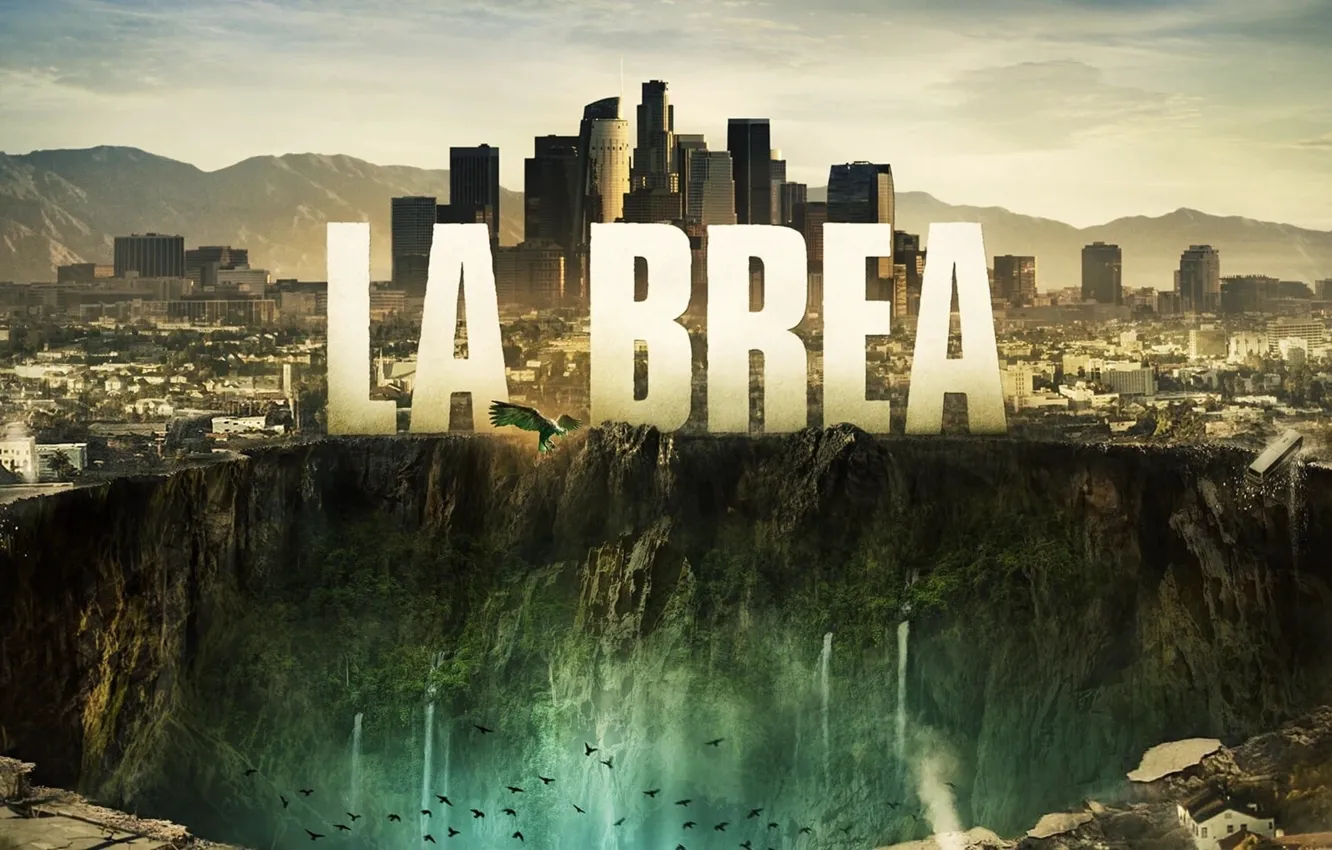 Photo wallpaper the city, the film, the series, funnel, La Brea, La Brea
