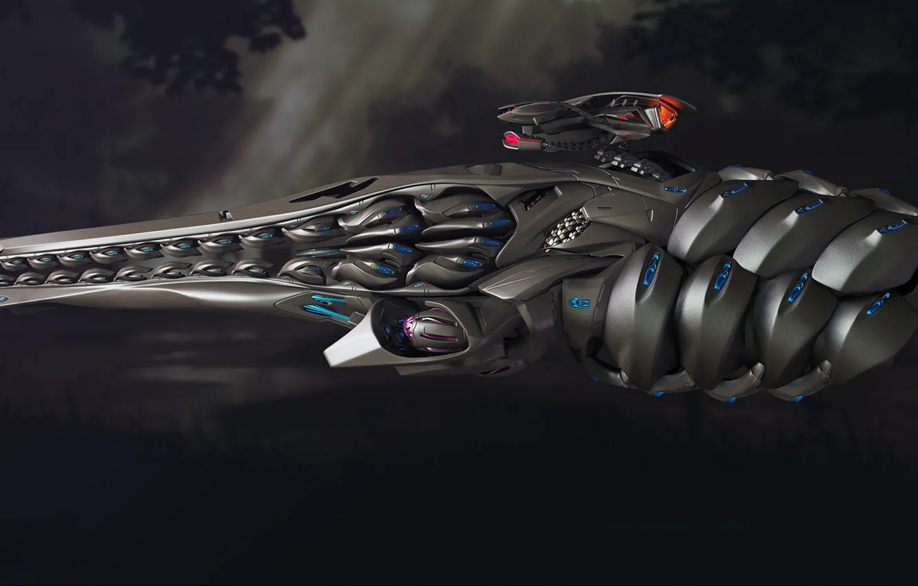 Photo wallpaper weapons, Crysis, alien weapons