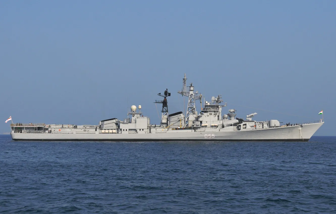 Photo wallpaper destroyer, The Indian Navy, project 61-me, Ranvigay