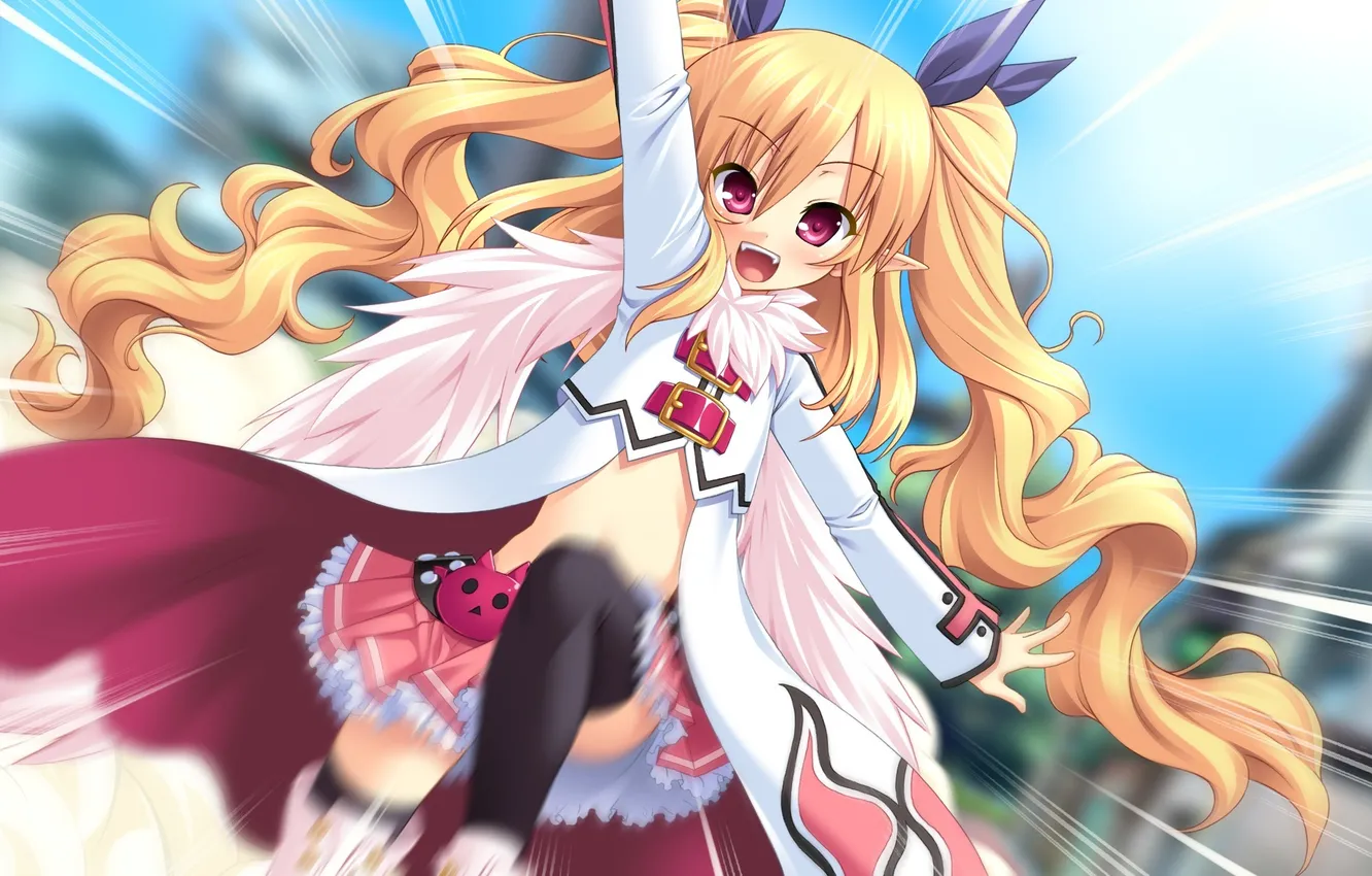 Photo wallpaper girl, anime, art, ears, curls, ozy was referring to artist, chu x chu paradise, purimo