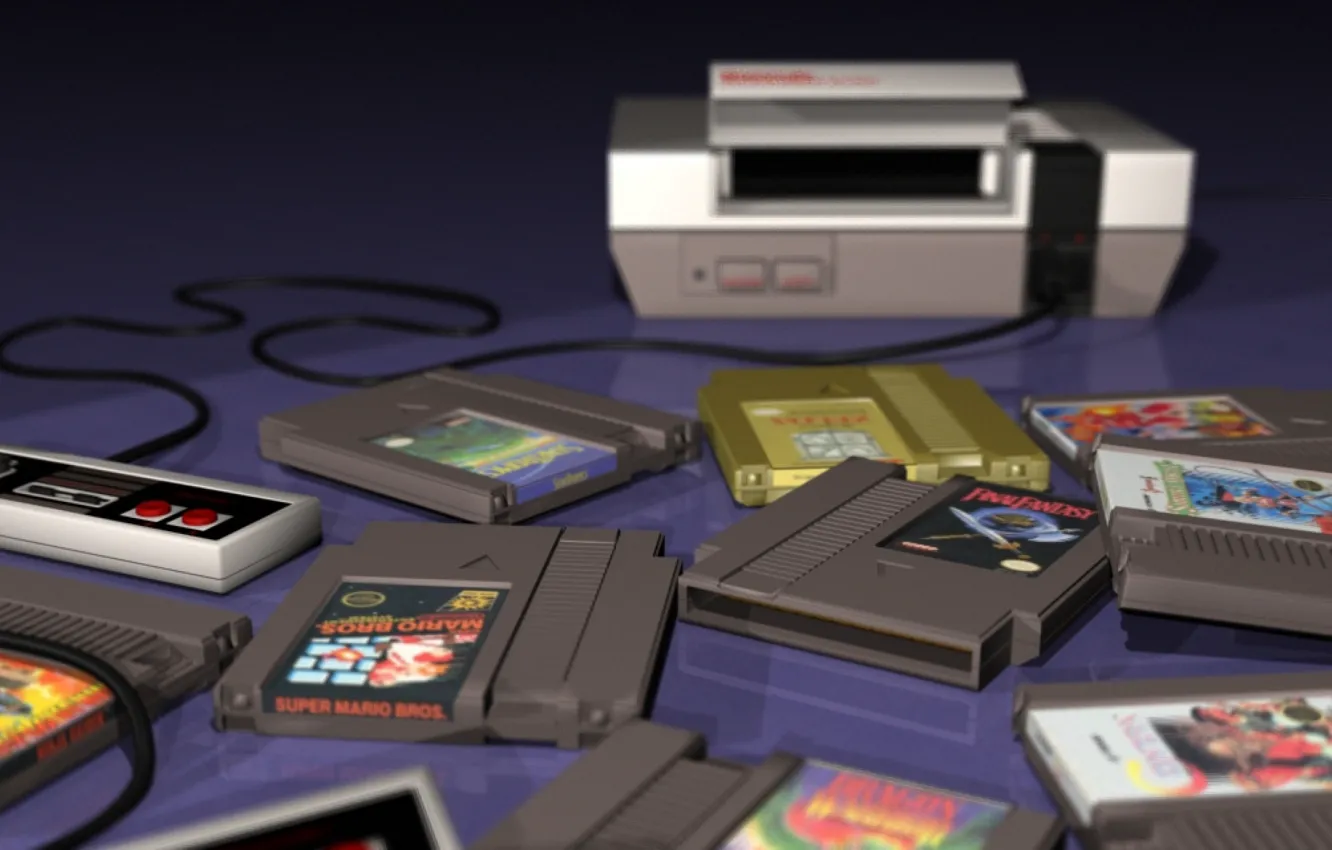 Photo wallpaper Games, NES, Famicom
