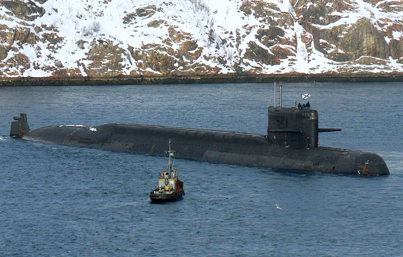 Photo wallpaper submarine, mooring, Orenburg