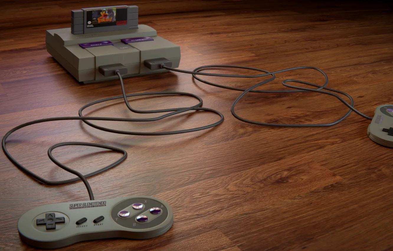 Photo wallpaper joystick, console, console, cartridge, SNES, Joysticks, Cartridge