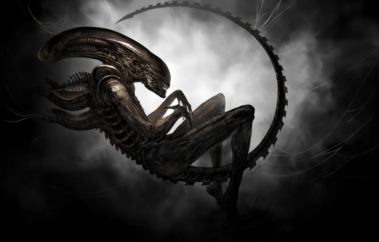 Photo wallpaper Stranger, alien, Xenomorph