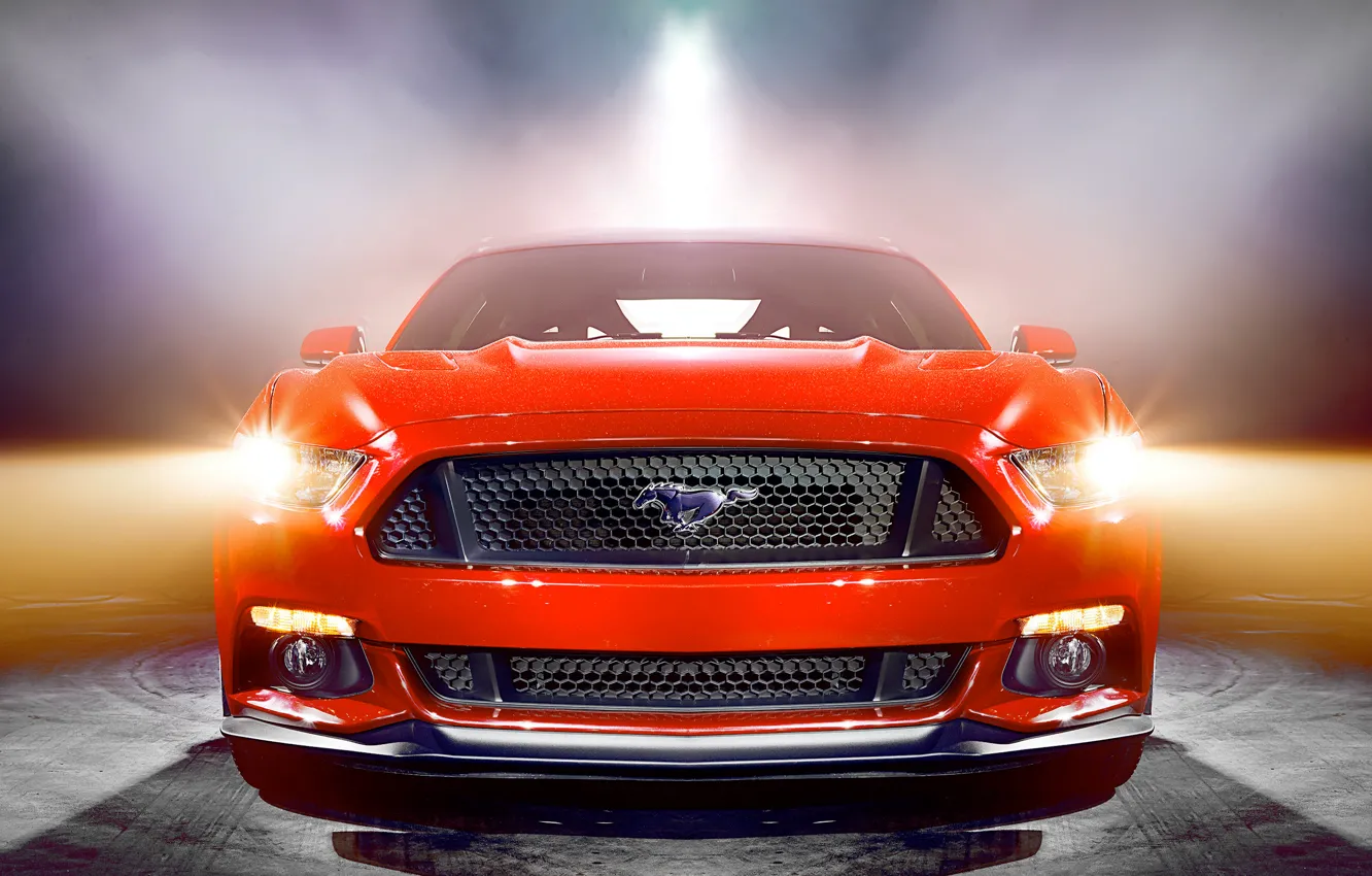 Photo wallpaper Mustang, Ford, 2015