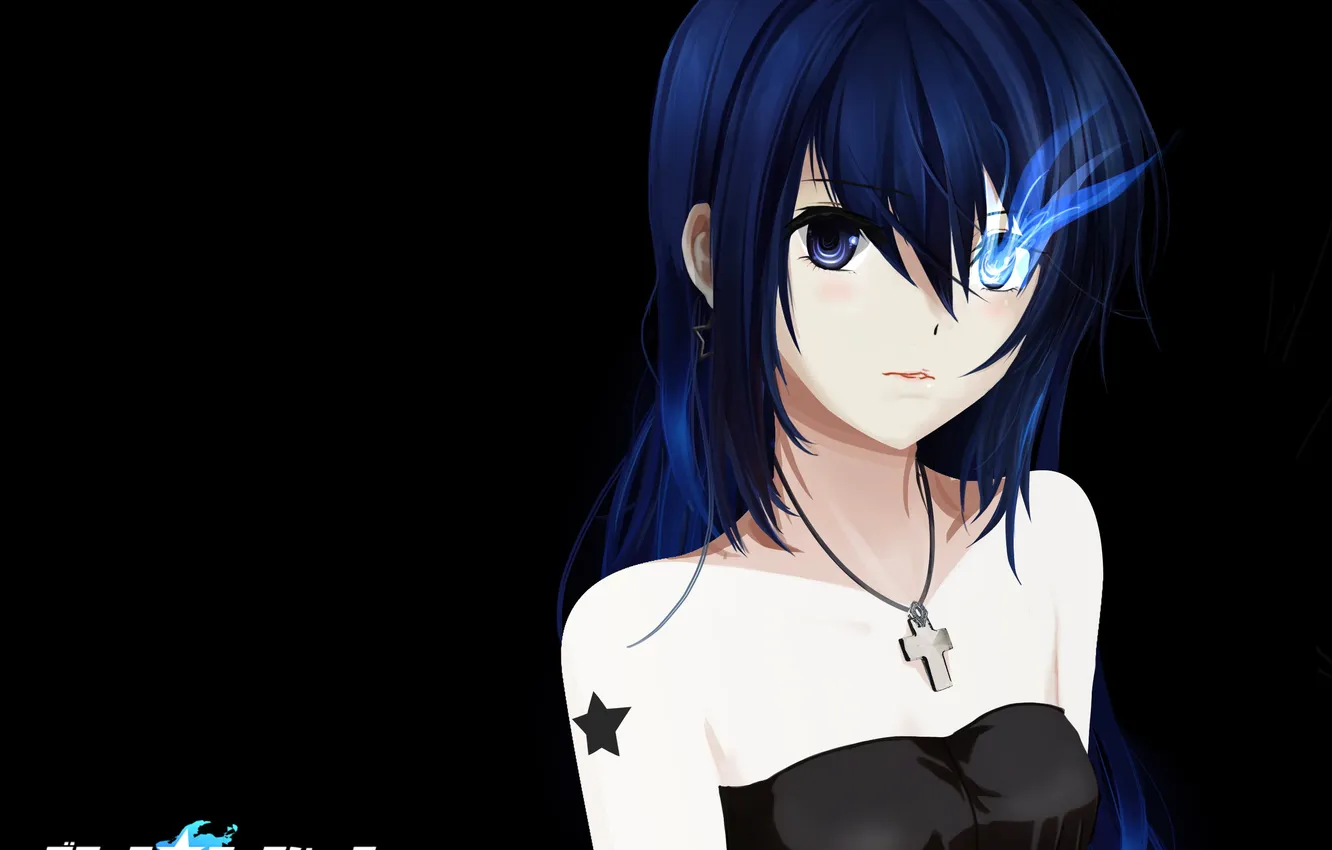 Photo wallpaper Wallpaper, anime, вlack rock shooter