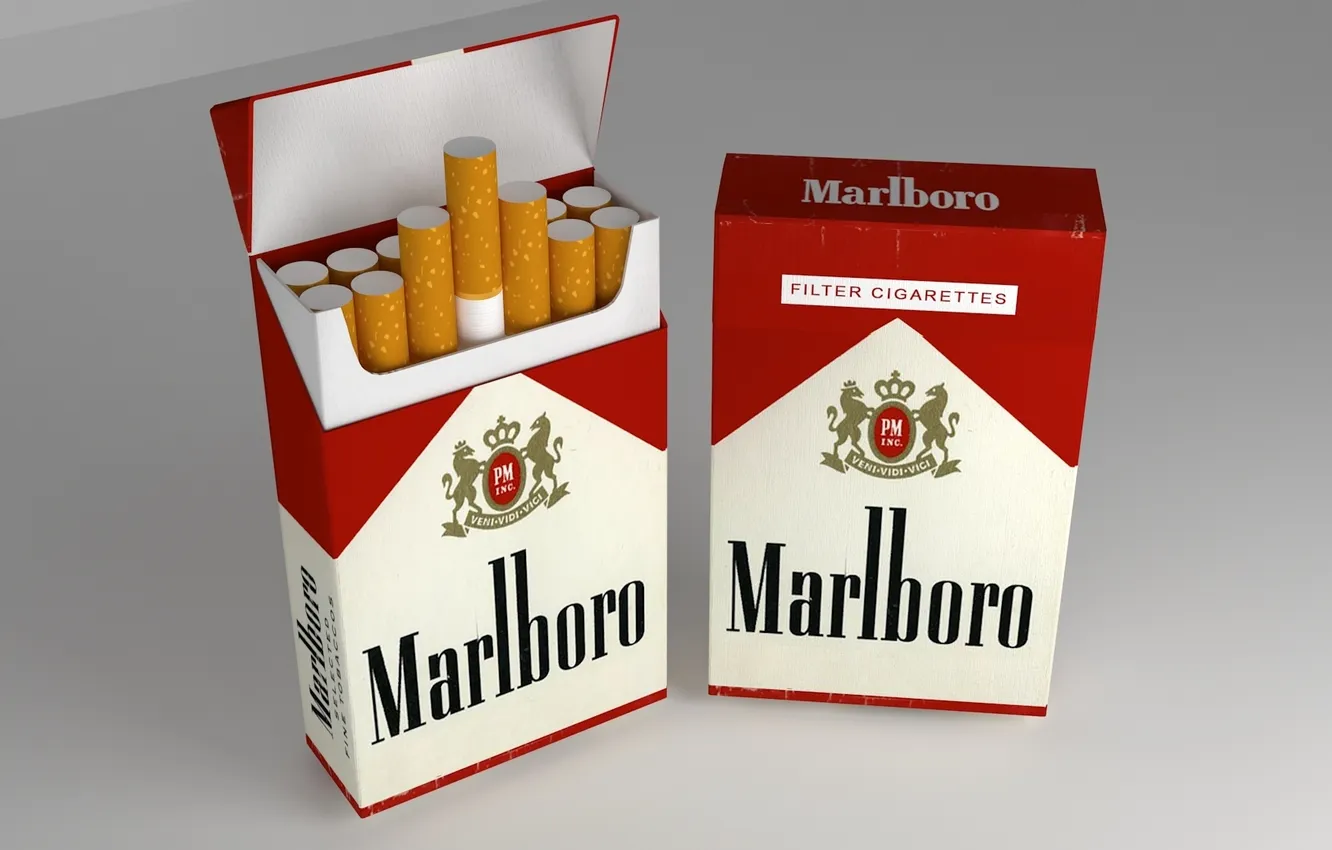 Photo wallpaper cigarettes, Marlboro, pack
