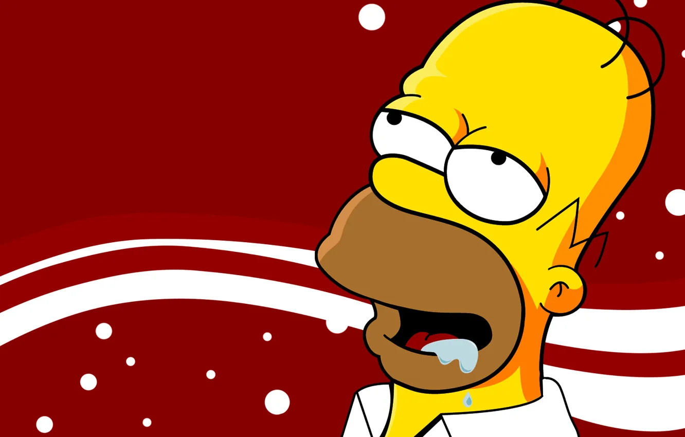 Photo wallpaper the simpsons, simpsons, Homer