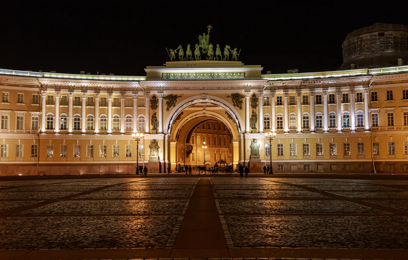 Photo wallpaper Arch, Saint Petersburg, Headquarters