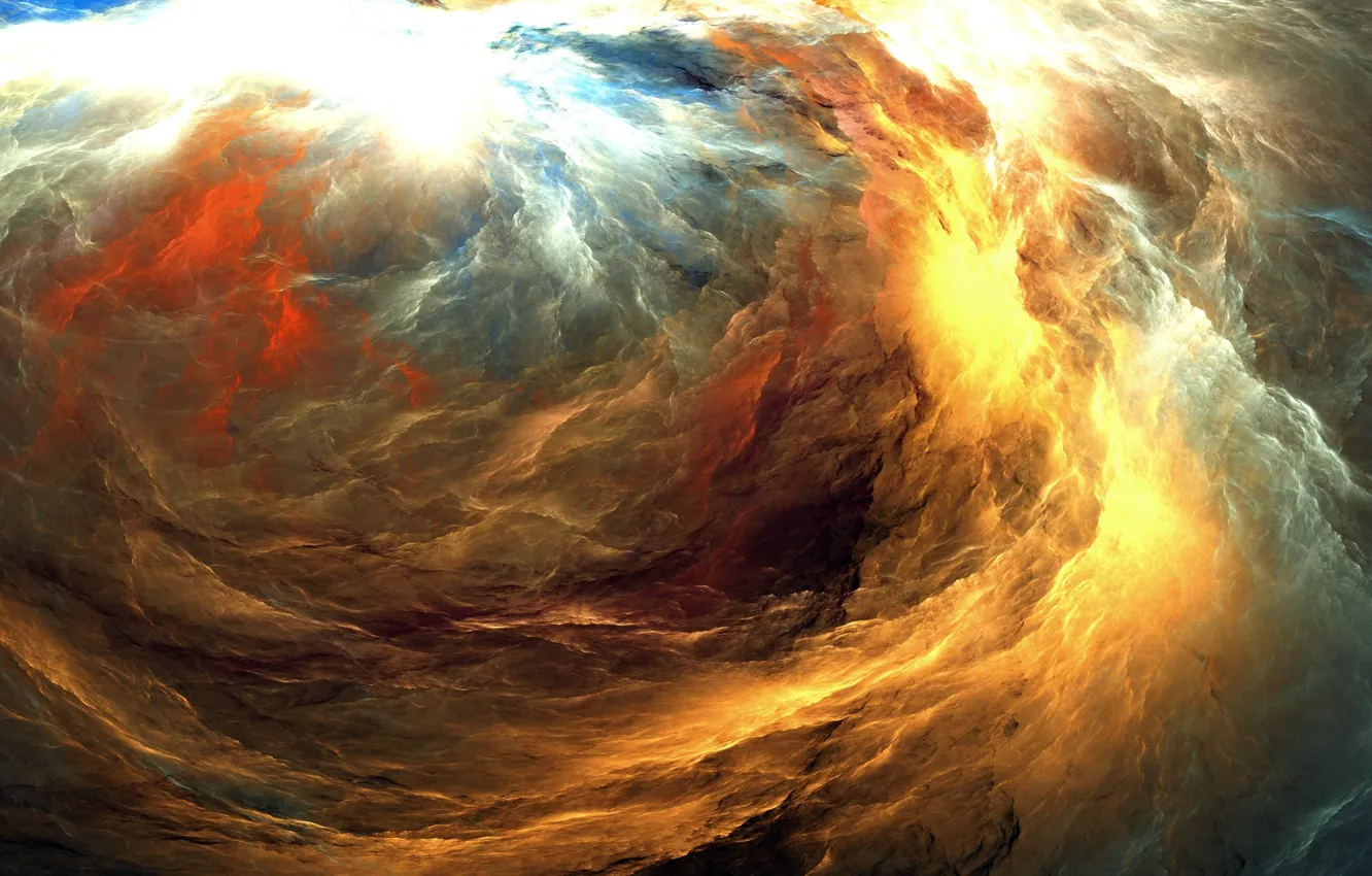 Photo wallpaper clouds, background, colors, abstract, space, background, clouds, unreal