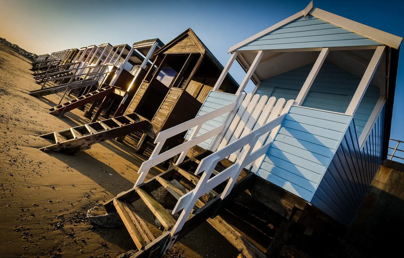 Photo wallpaper England, Thorpe Bay, Southend-on-Sea