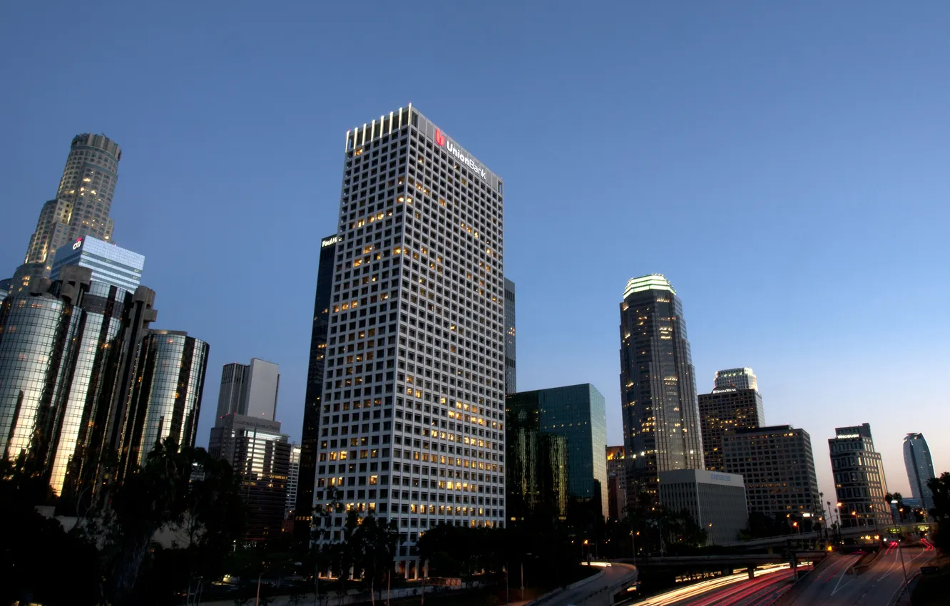 Photo wallpaper city, the city, CA, USA, USA, Los Angeles, California, Los Angeles