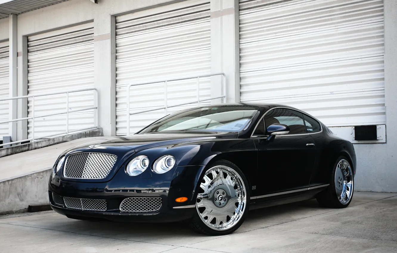 Photo wallpaper Bentley, Continental, forgiato