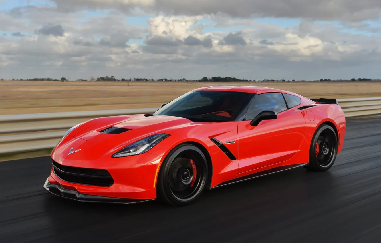 Photo wallpaper car, new, Chevrolet Stingray 2014, Chevrolet Corvette Stingray 2014
