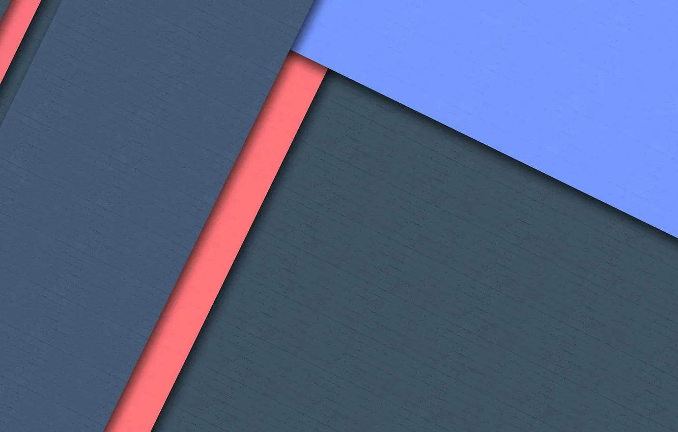 Photo wallpaper blue, red, strip, blue, geometry, design, color, material