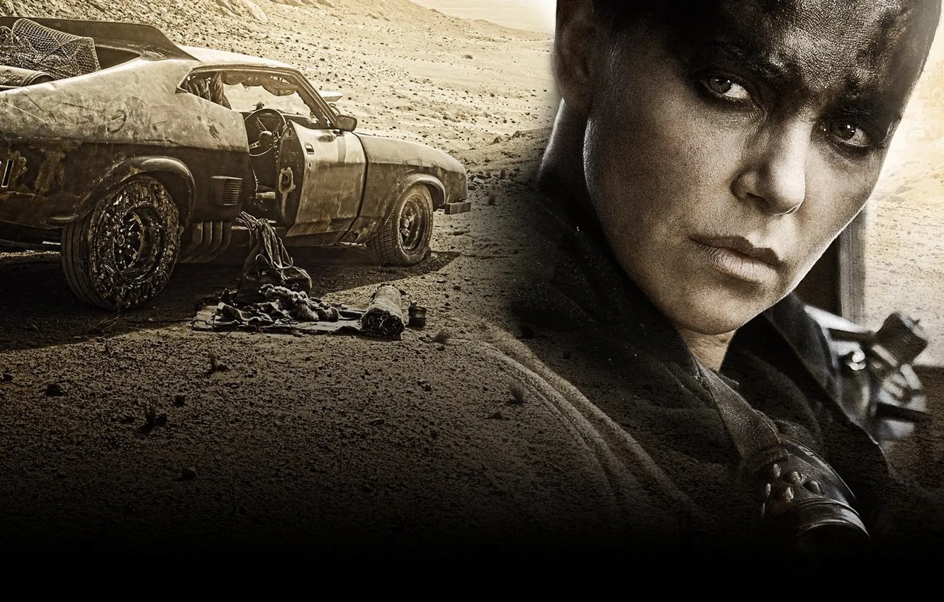 Photo wallpaper car, movie, Mad Max, Character