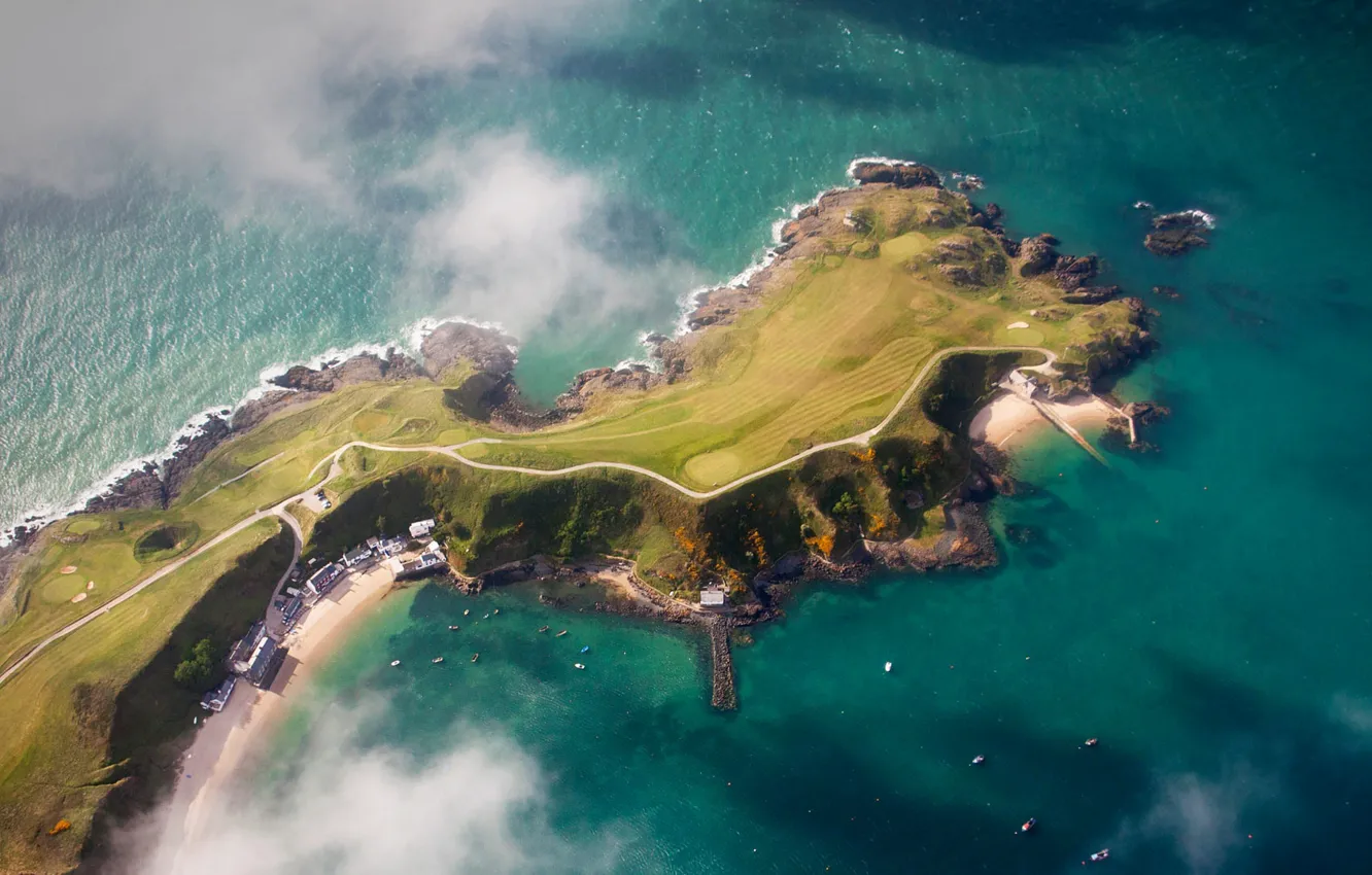 Photo wallpaper sea, Wales, the Llyn Peninsula