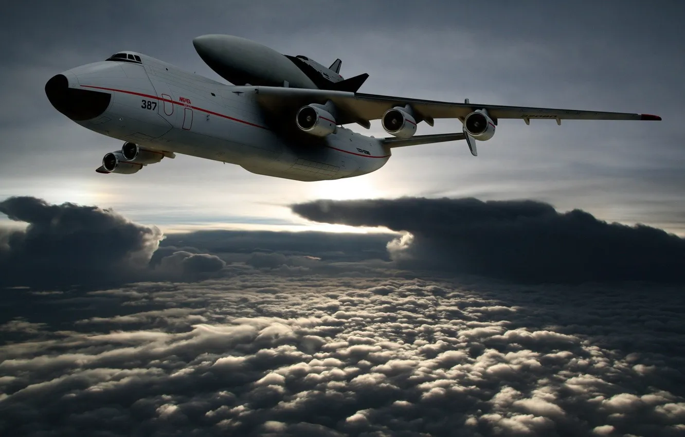 Photo wallpaper flying, aviation, Space Flight
