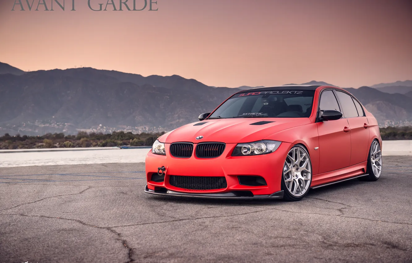 Photo wallpaper bmw, 335i, e90