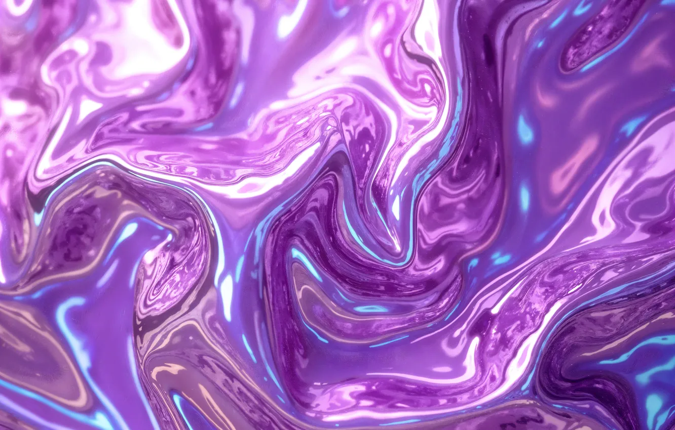 Photo wallpaper line, abstraction, Shine, material, metallic, lilac, abstract background, AI art