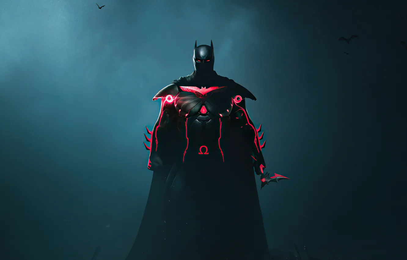 Photo wallpaper Batman, DC Comics, Cyberpunk