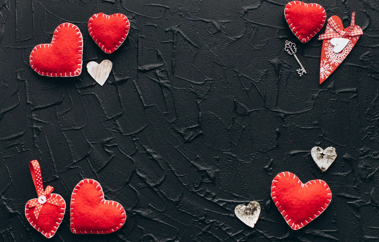 Photo wallpaper love, heart, red, love, romantic, hearts, valentine's day, gift