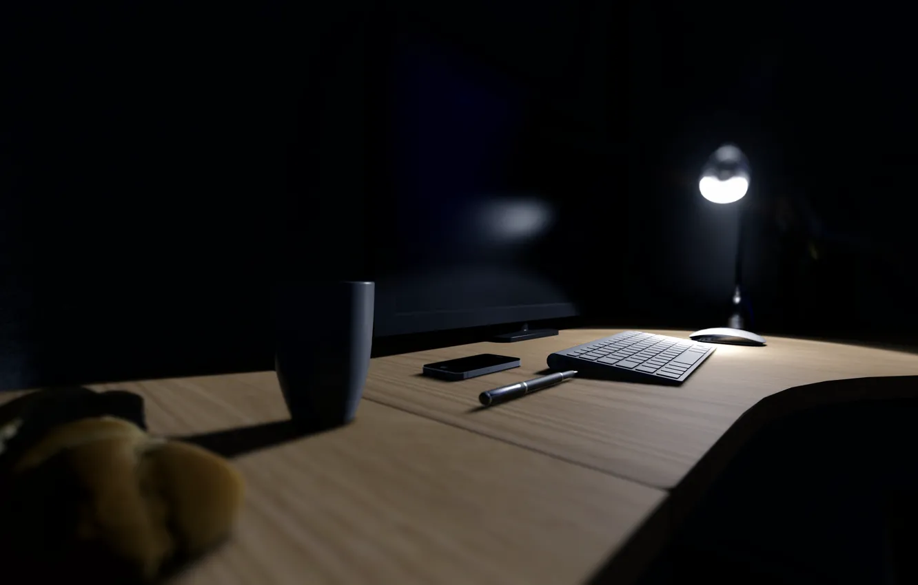 Photo wallpaper macro, interior, minimalism