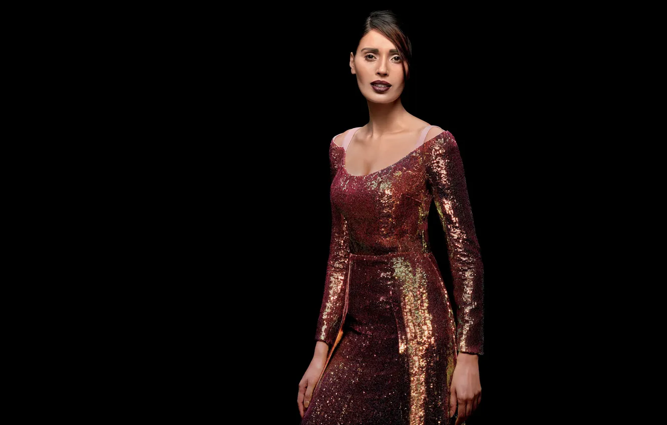 Photo wallpaper girl, hot, sexy, eyes, smile, beautiful, figure, model