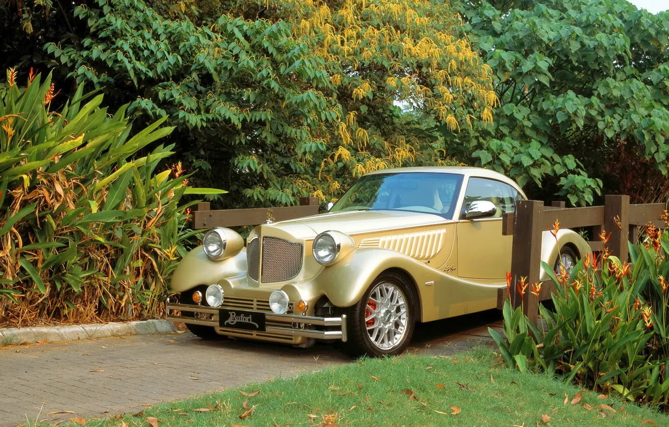 Photo wallpaper car, vintage, bufori, old style