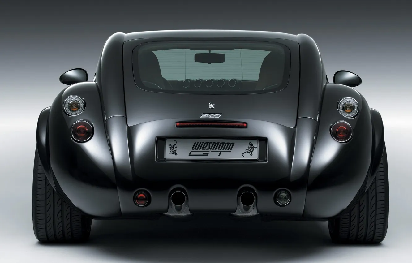 Photo wallpaper wheel, Wiesmann, rear view