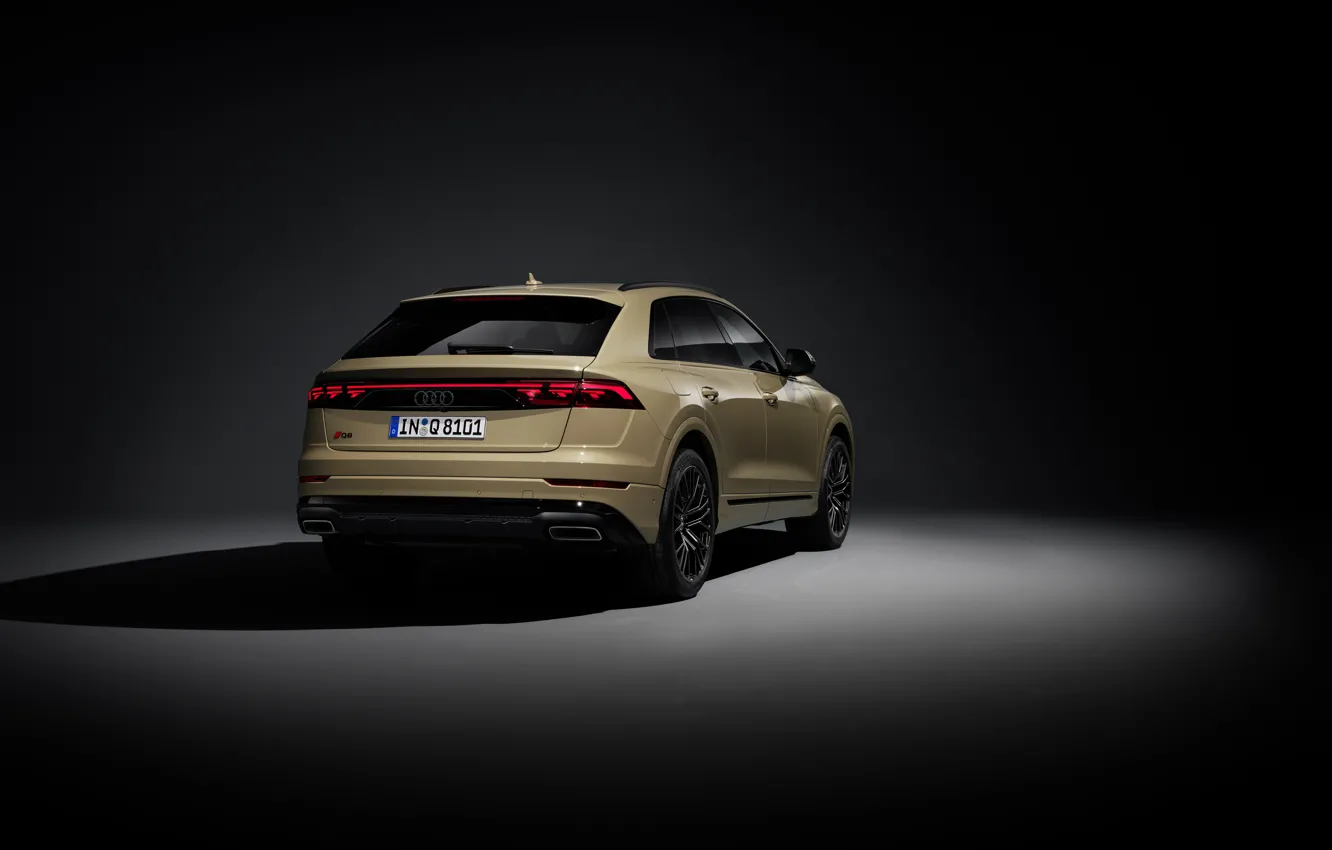 Wallpaper Audi, rear view, Q8, Audi Q8 2024 images for desktop, section