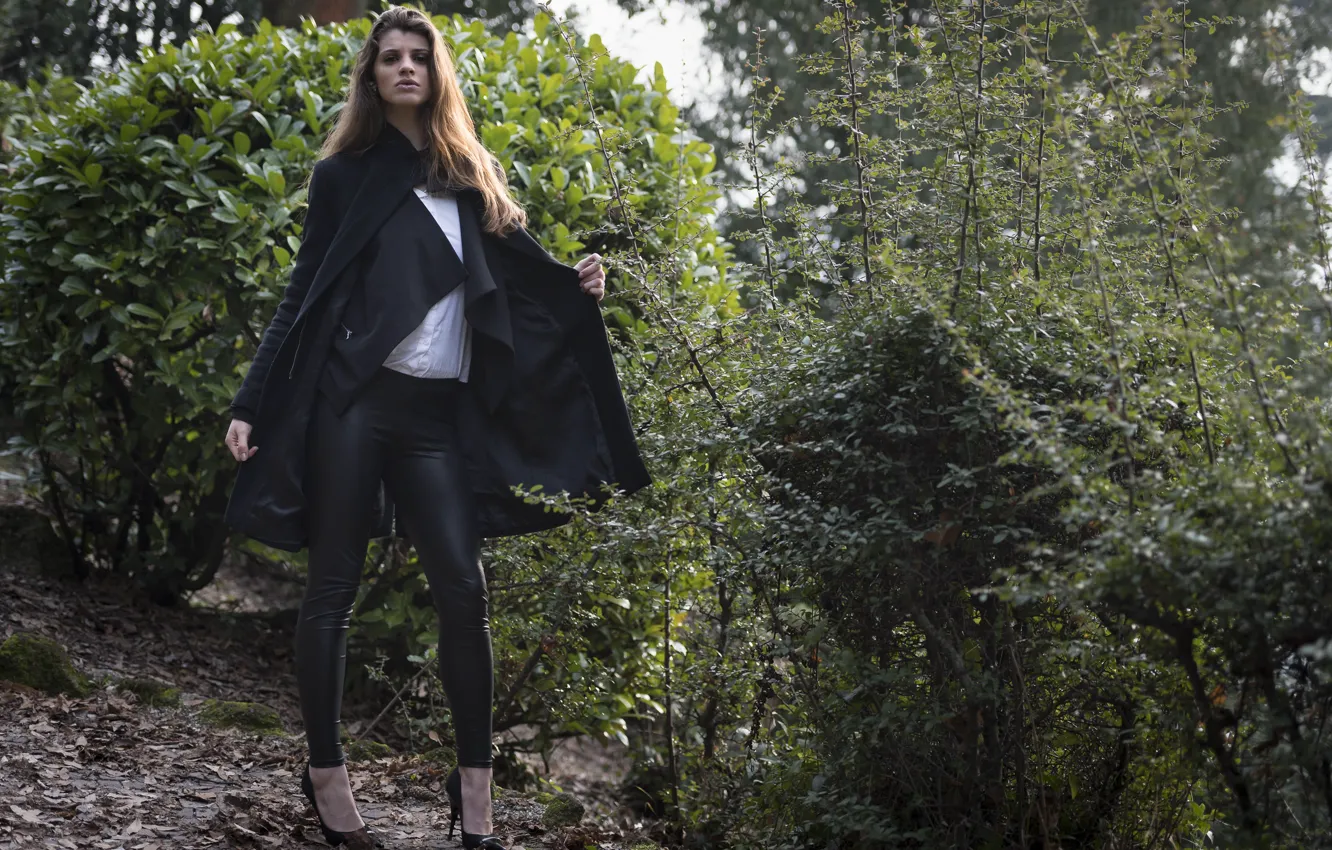 Photo wallpaper look, style, background, model, Veronica