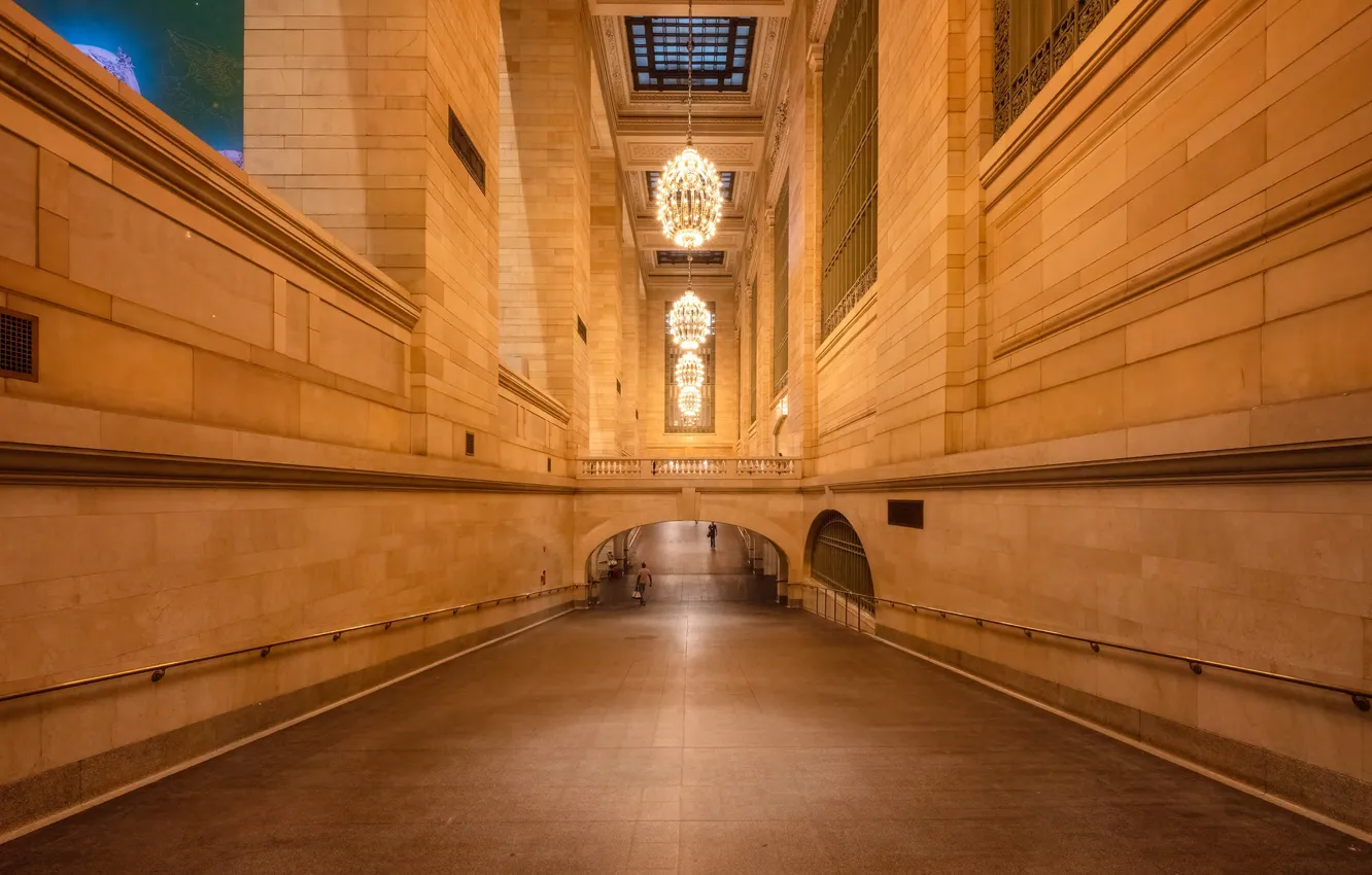 Photo wallpaper the city, New York, Grand Central