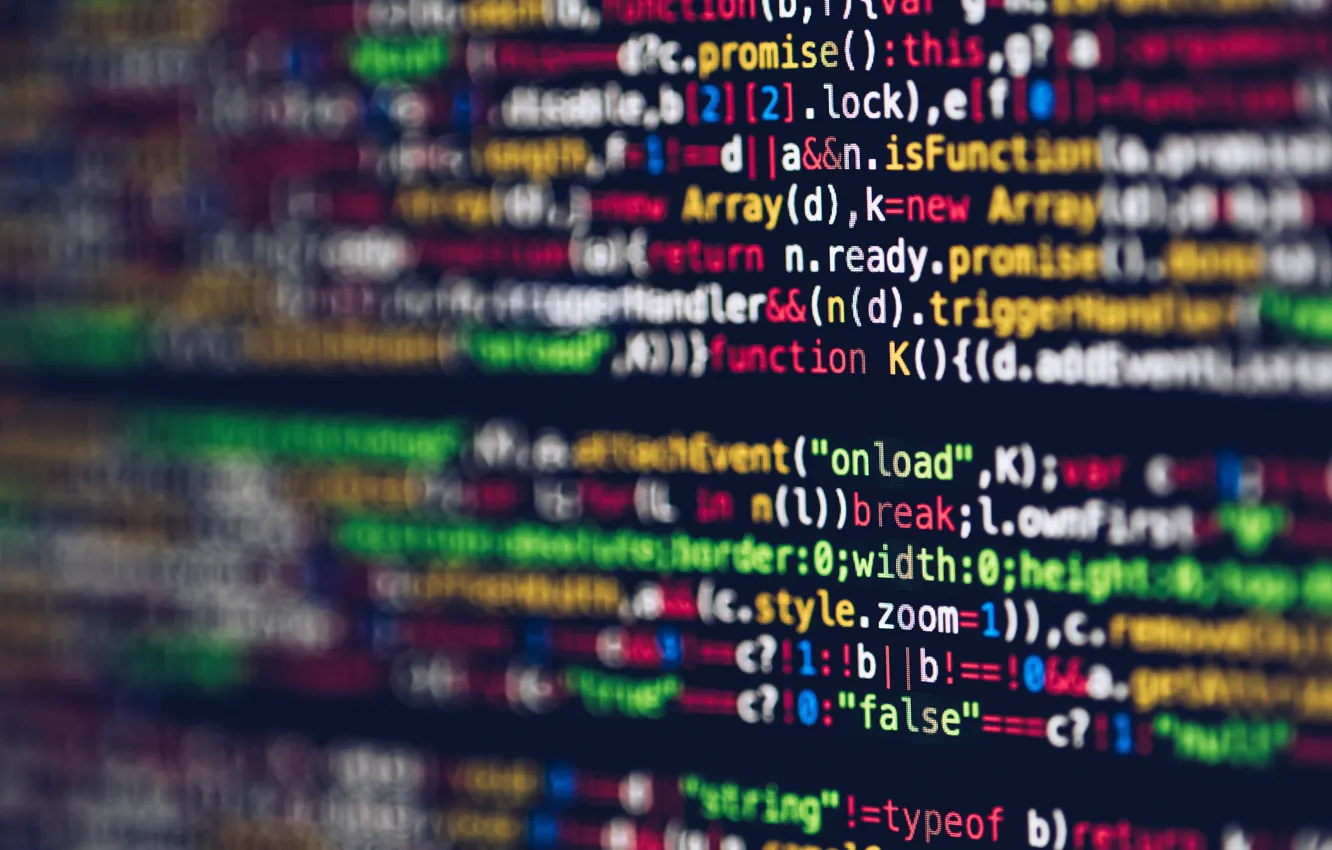 Photo wallpaper code, screen, blur, screen, codes, data, Source Code, Source code