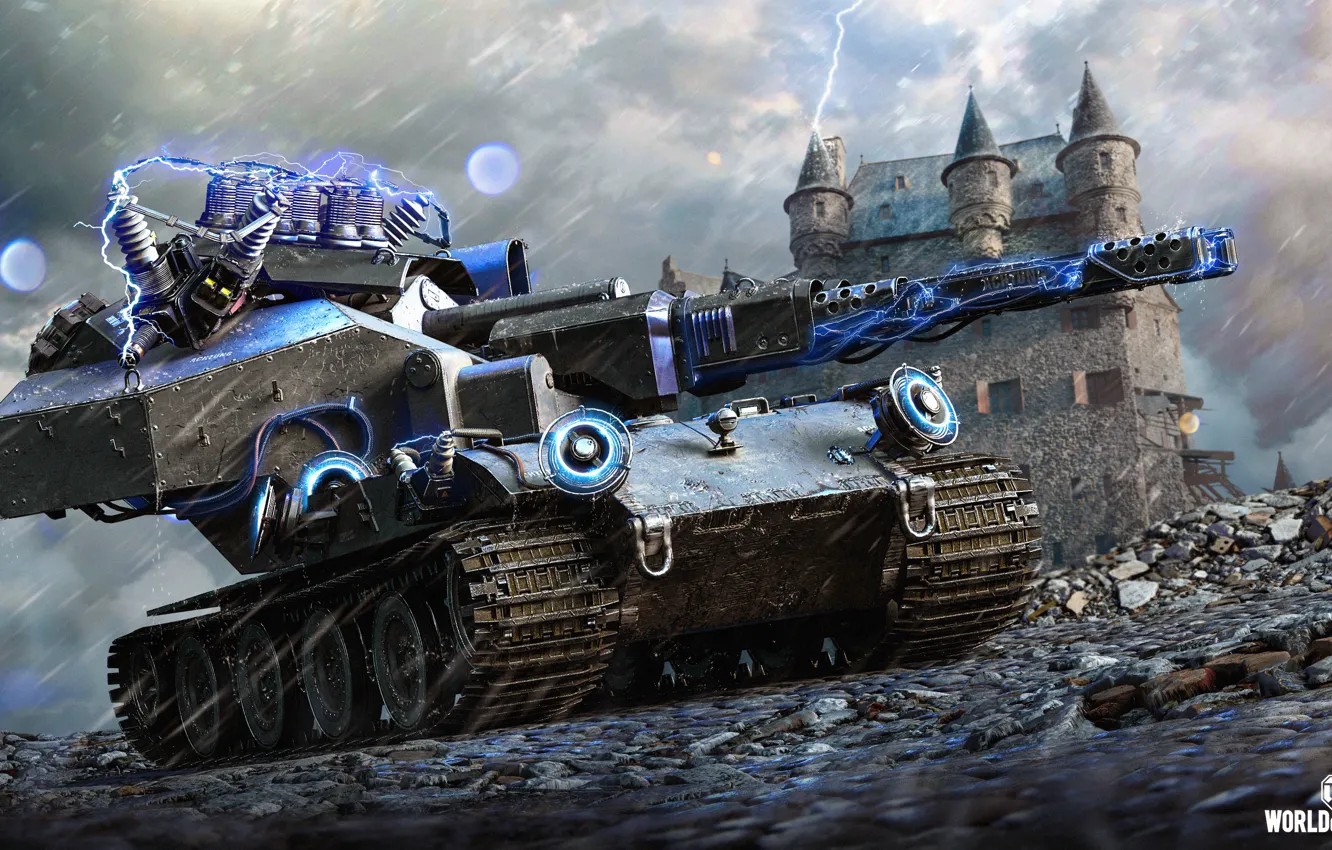 Photo wallpaper tank, boss, World of Tanks, mode, Waffentrager