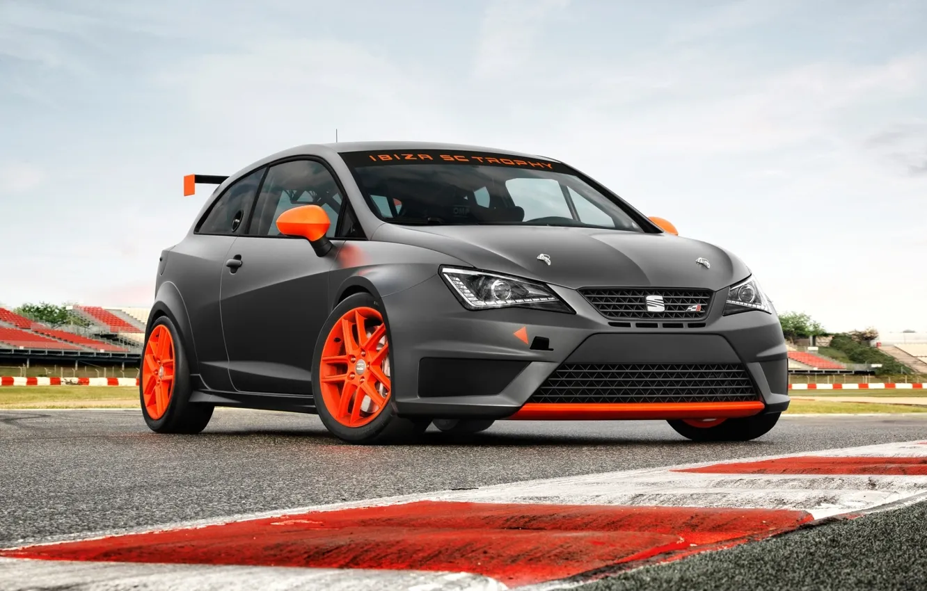 Photo wallpaper Ibiza, the front, seat, Trophy, Ibiza, Seat