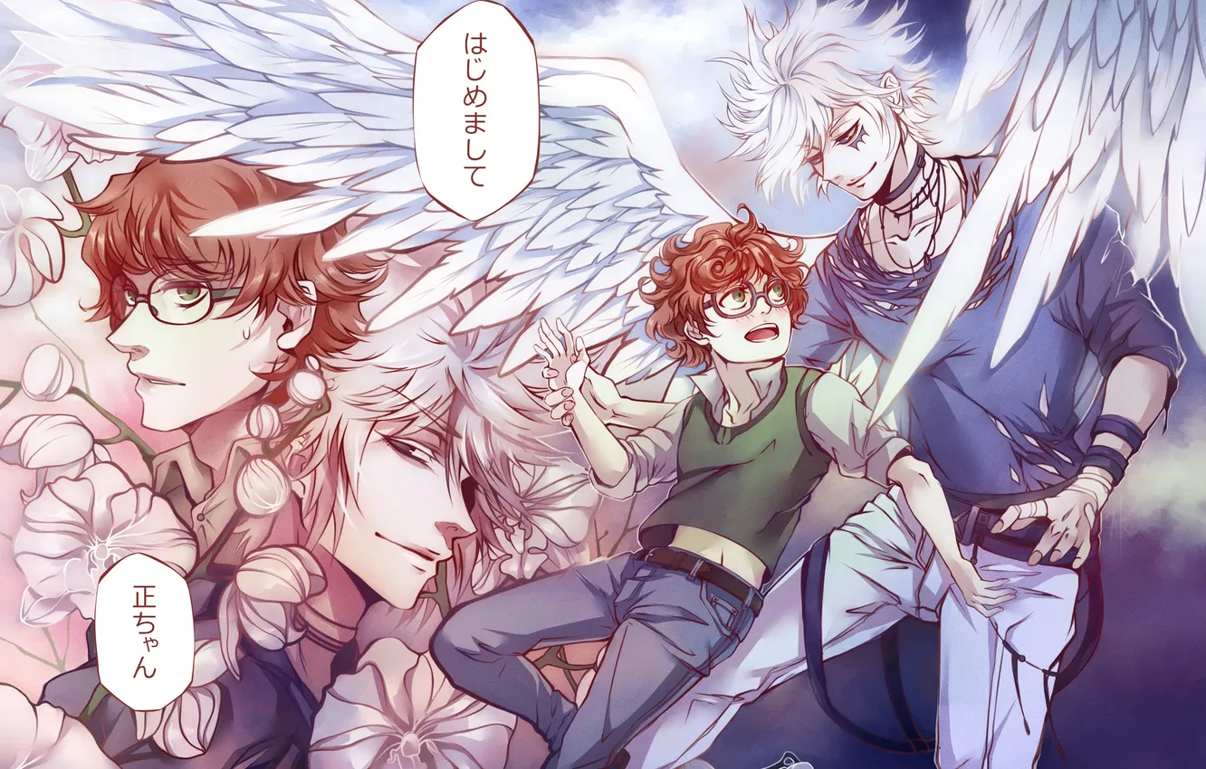 Photo wallpaper angel, art, guy, Irie Shoichi, Alina Kross, Byakuran Jesso