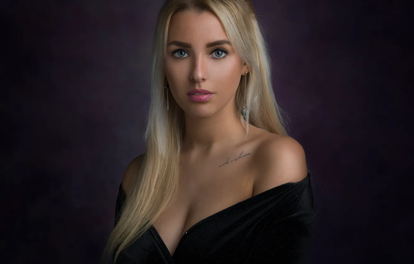 Photo wallpaper portrait, makeup, retouching, Fry Eugene