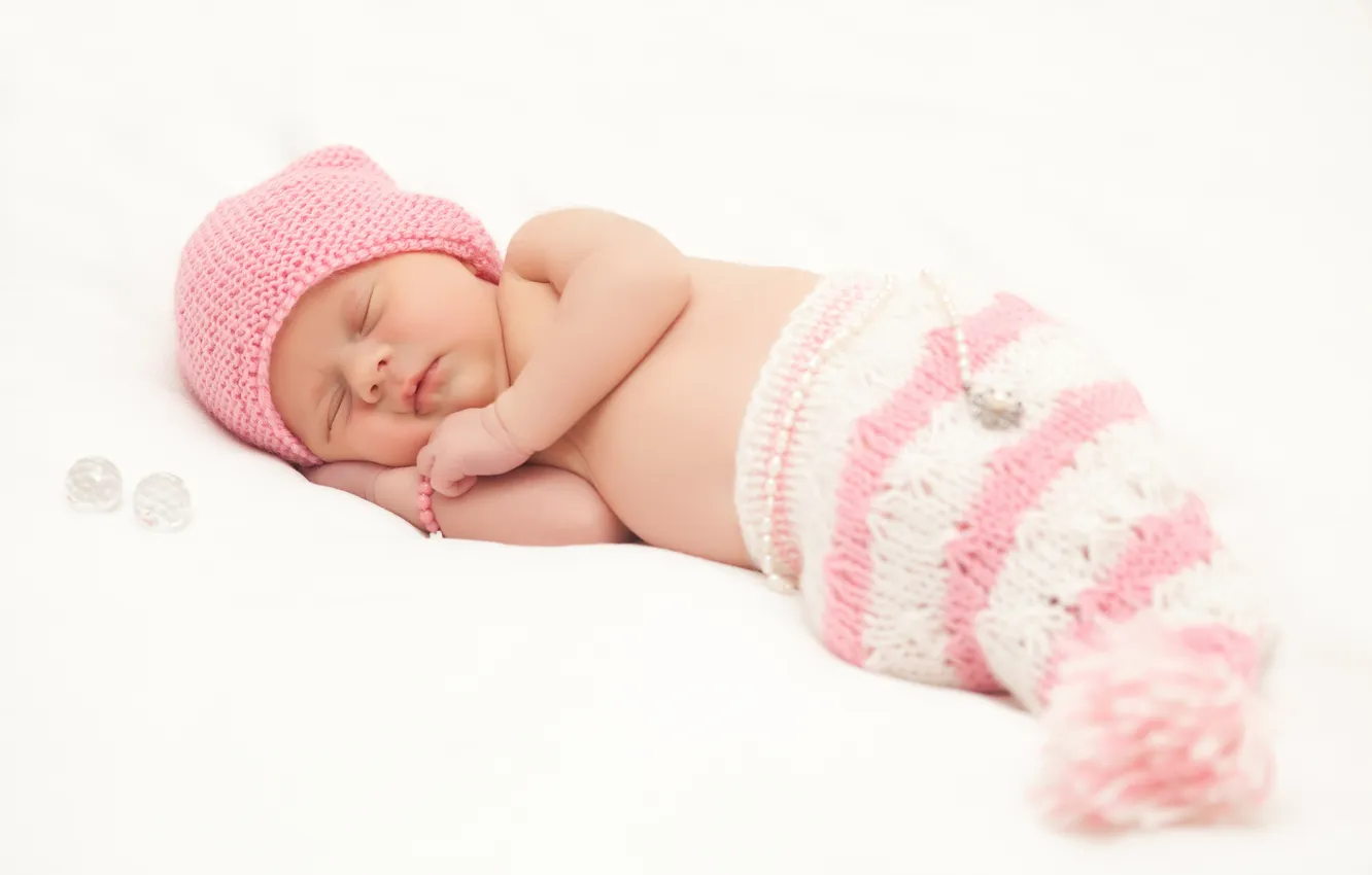 Photo wallpaper sleep, sleeping, girl, baby