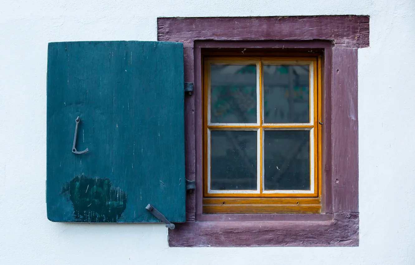 Photo wallpaper house, background, wall, window